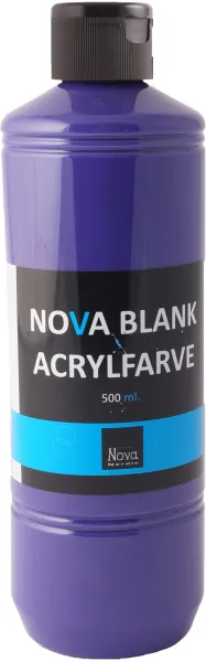 Pintura acrílica Nova brillo 500 ml. Violeta