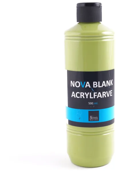 Pintura acrílica brillante Nova 500 ml. Verde claro