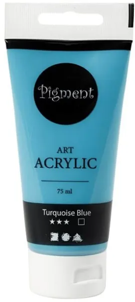 Creativ Company Pigment Art Pintura Acrílica Azul Turquesa 75ml