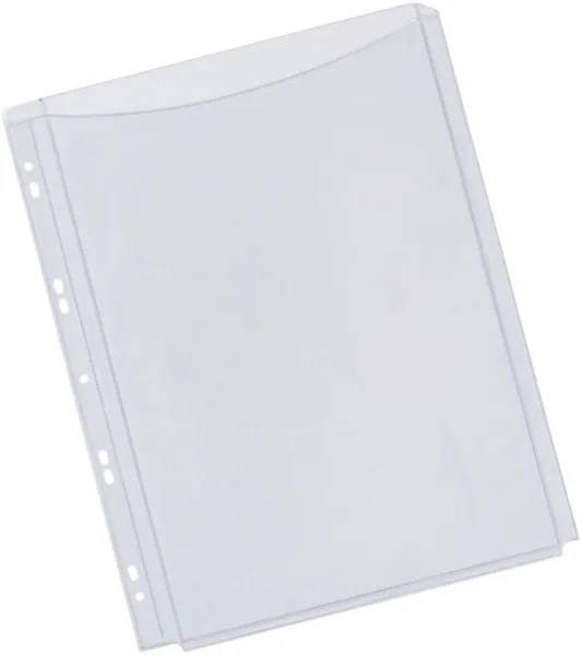 Q-connect A4 180my funda transparente para presentaciones 5 uds