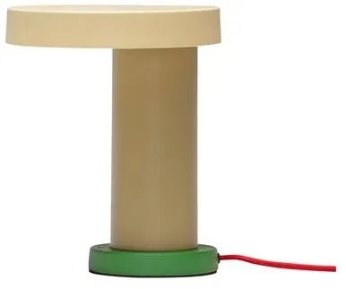 Hübsch Magic Lámpara de Mesa Verde/Verde Oliva