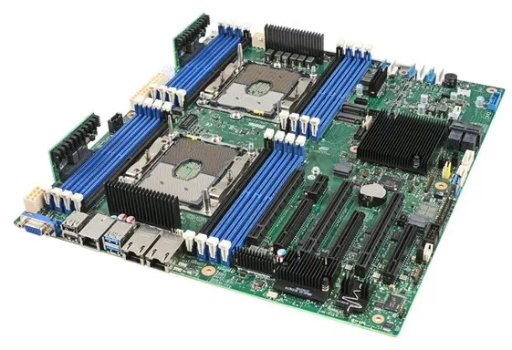 Intel Server Board S2600STQR - placa base - Intel C628 - Intel Socket P - DDR4 RAM - SSI (Servidor)