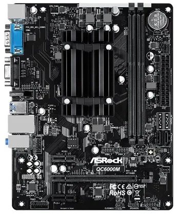 ASRock QC6000M - placa base - micro ATX - AMD E2 6110 Placa base - socket - DDR3 RAM - Micro-ATX