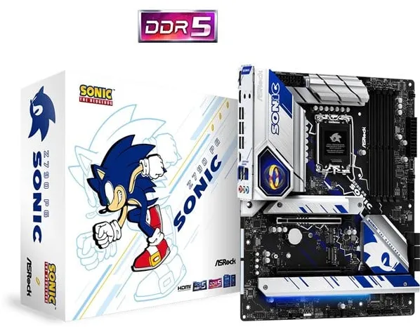 ASRock Z790 PG Sonic Placa base - Intel Z790 - Socket Intel LGA1700 - RAM DDR5 - ATX