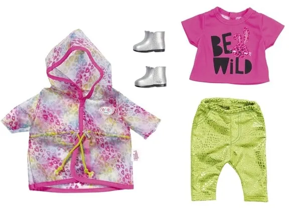 Baby Born Luxus Trendy Conjunto de Lluvia 43 cm