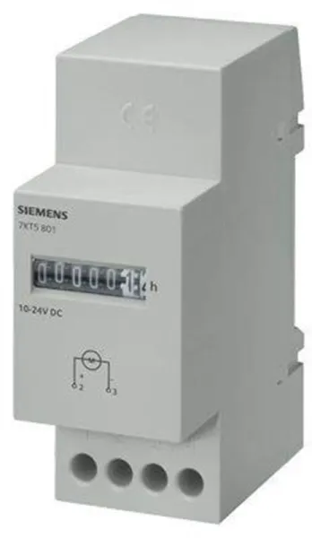 Contador de horas de funcionamiento mecánico Siemens 10-27VDC