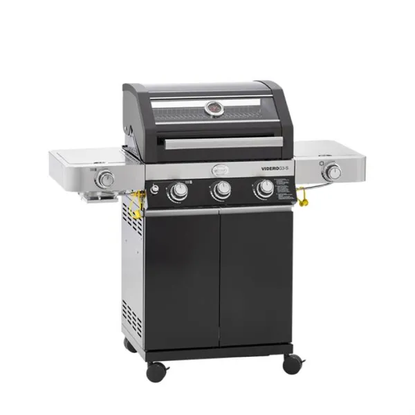 Rösle BBQ parrilla de gas - Videro G3-s - 3 quemadores principales
