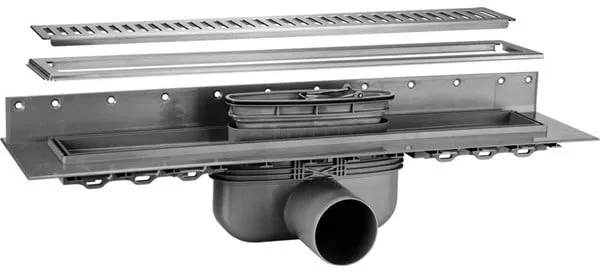 Juego de desagüe de suelo Purus Line 900 mm