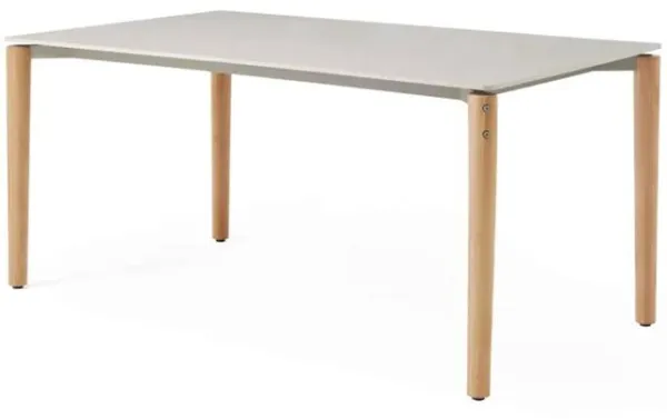 Vipp718 Mesa de comedor Open-Air 157 cm Cerámica/Roble