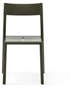 New Works May Silla de exterior Verde oscuro