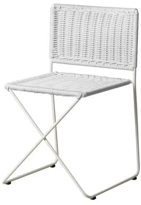 Santa & Cole Ram�f3n Chair Silla de Exterior Natural Blanca