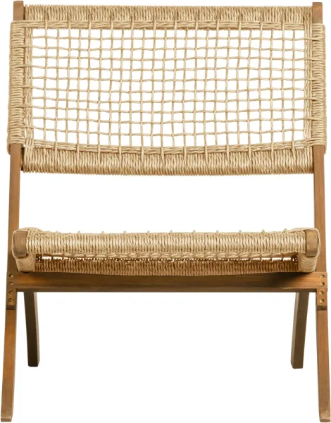 Lois, Silla plegable, natural, eucalipto