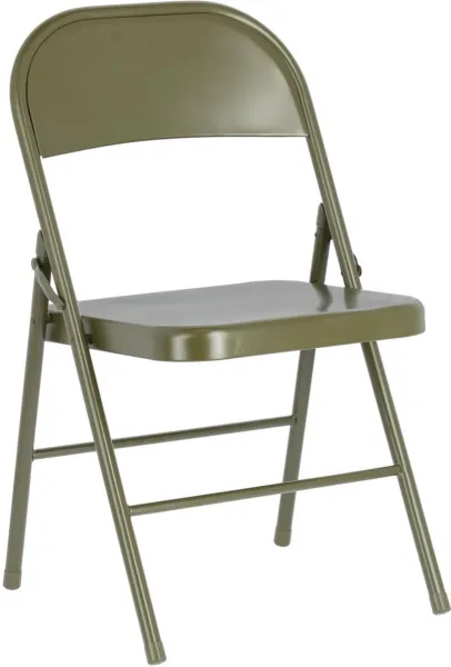 Aidana, Silla plegable, verde, metal