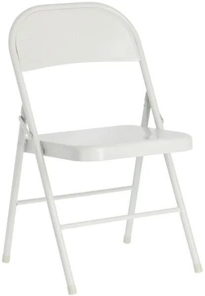 Aidana, Silla plegable, gris, metal