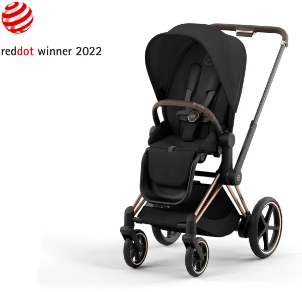 Cochecito ePriam 2023 - sepia black/rosegold
