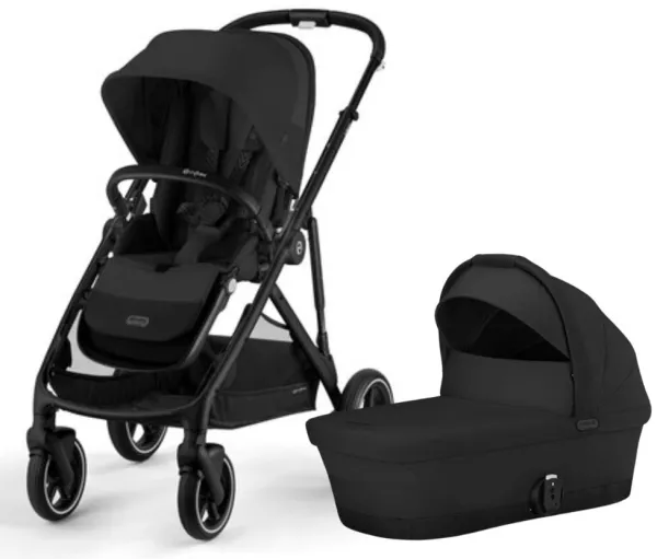 Gazelle S cochecito combinado - Moon Black