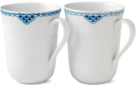 Taza Royal Copenhagen Princesa - 33 cl - 2 uds.