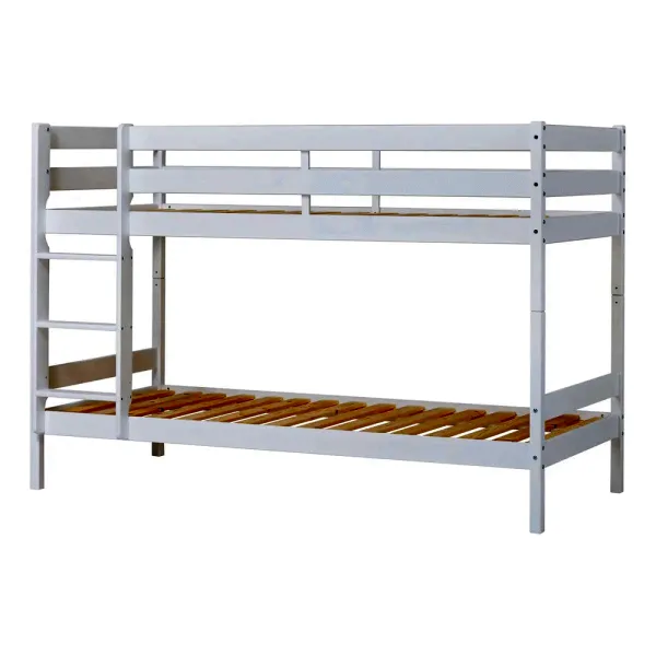 Litera con somier incluido, Eco comfort 90x200 cm. - Blanco