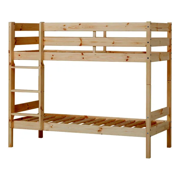 Litera con somier incluido, Eco comfort 70x160 cm. - Natural