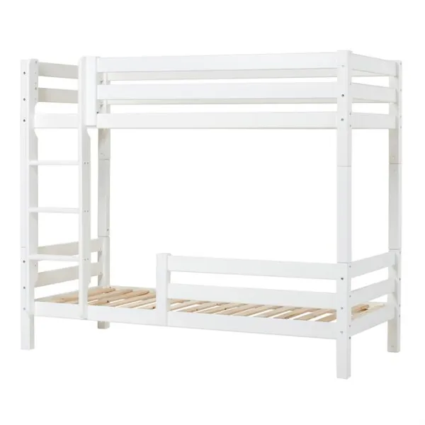 Hoppekids ECO Luxury litera alta con escalera y barrera de cama - 90 x 200 cm