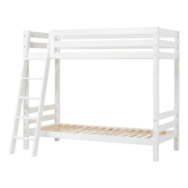 Hoppekids ECO Luxury litera alta con escalera inclinada