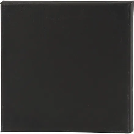 Lienzo ArtistLine, negro, blanco, profundidad 1,6 cm, tamaño 30x30 cm, 360 g, 10