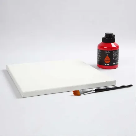 Lienzo ArtistLine, blanco, profundidad 1,6 cm, tamaño 30x30 cm, 360 g, 10 uds./