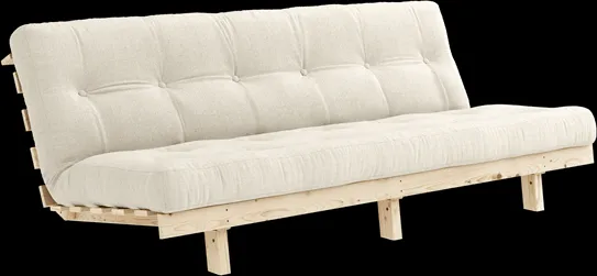 Karup Design Lean Sofá cama con colchón Alpha 130x200 Lino/Raw