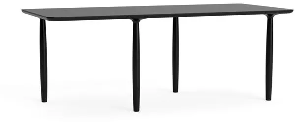 NORR11 Oku Mesa de Comedor L200 cm Negra