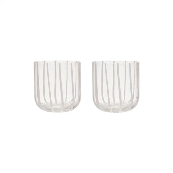 OYOY LIVING Mizu Vaso - 2 uds - Vidrio Transparente