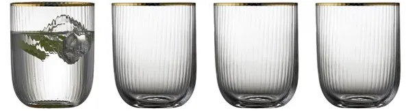 Lyngby Glas Palermo vaso 4 uds. 35 cl