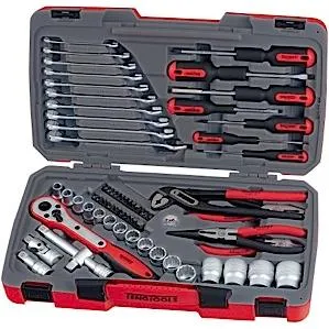 Juego de herramientas Teng Tools T1268 con 68 piezas